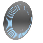 LED specchio round 70 cm Lira Verità Touch Sistema di deftrizione Dimentica