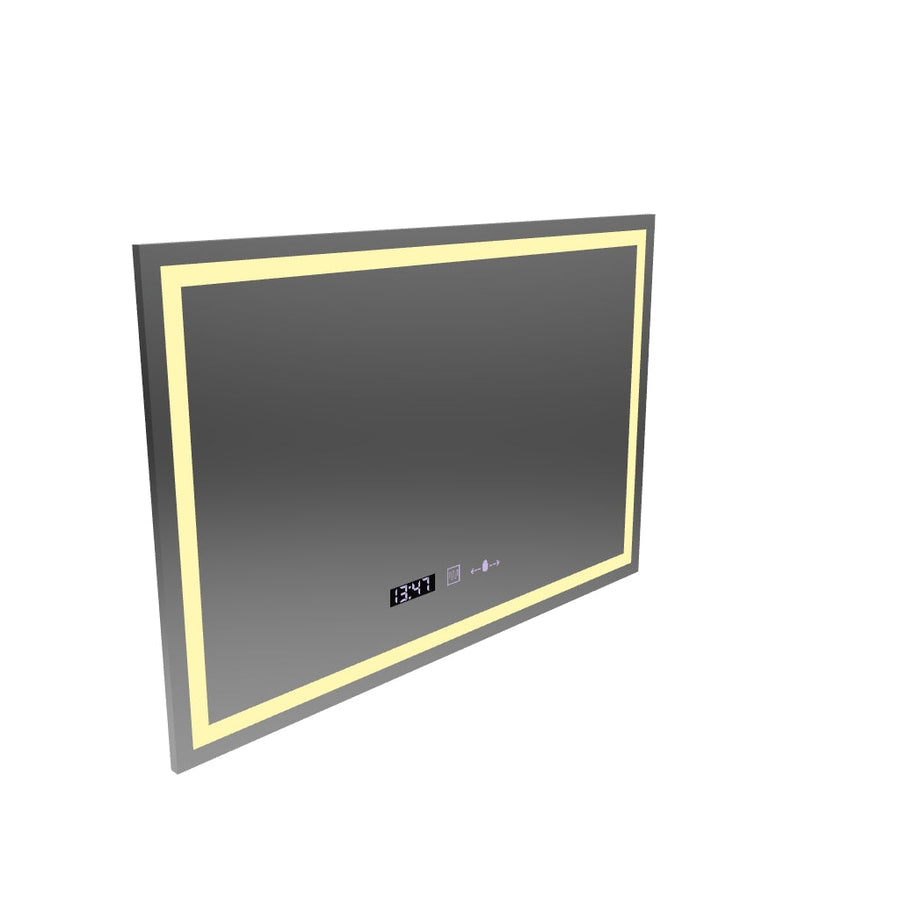 Oglinda LED Rectangulara 120x80cm Vérité MotionGlow Marcello, Sistem Dezaburire, Ceas & Termometru, Dimabila