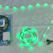 Kit Striscia LED 2835 con telecomando, RGB, 10W/m, 5m, IP44