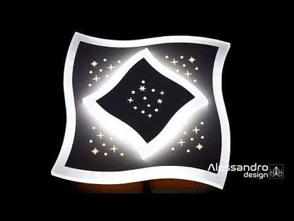 Lampadario LED MANDI 20W, Diametro 20W, Luce fredda, 6000K, Bianco