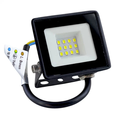 Proiettore LED PE/DMX, IP65, 10W, Nero