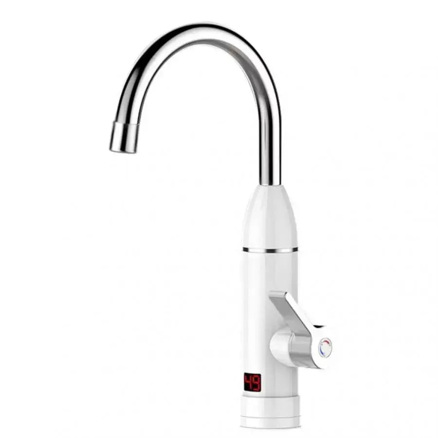 Rubinetto elettrico istantaneo per acqua calda, display LCD, bianco, LZ-501X Rubinetti da cucina Titolo predefinito Alessandro Design