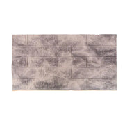 Set di 10 sfondi 3D autoadesivi Mattoncini grigi in morbida schiuma, 77 cm x 70 cm x 6 mm Titolo predefinito dello sfondo 3D Alessandro Design