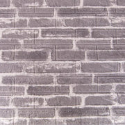 Set di 10 sfondi 3D autoadesivi Mattoncini grigi in morbida schiuma, 77 cm x 70 cm x 6 mm Titolo predefinito dello sfondo 3D Alessandro Design