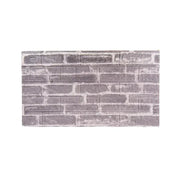 Set di 10 sfondi 3D autoadesivi Mattoncini grigi in morbida schiuma, 77 cm x 70 cm x 6 mm Titolo predefinito dello sfondo 3D Alessandro Design