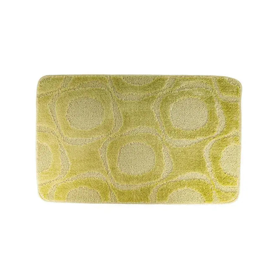 Set 3 Tappeti Bagno, 50x40 cm, Verde, Tappeti Bagno Antiscivolo Titolo predefinito Alessandro Design