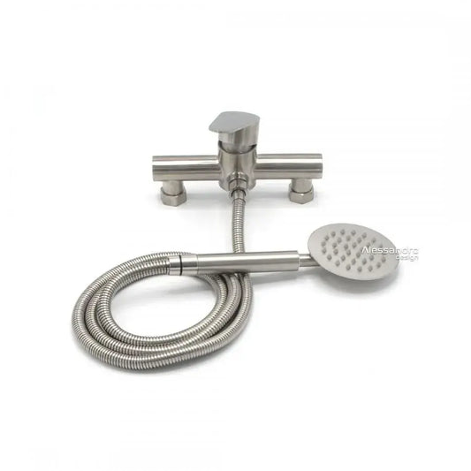 Set rubinetto e tubo flessibile, acciaio inossidabile SUS304, satinato, LY011 Rubinetti e colonne doccia Titolo predefinito Alessandro Design