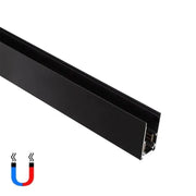 Binario Applicato per Proiettori Magnetici, 2m, Binario Magnetico Nero Titolo predefinito Alessandro Design