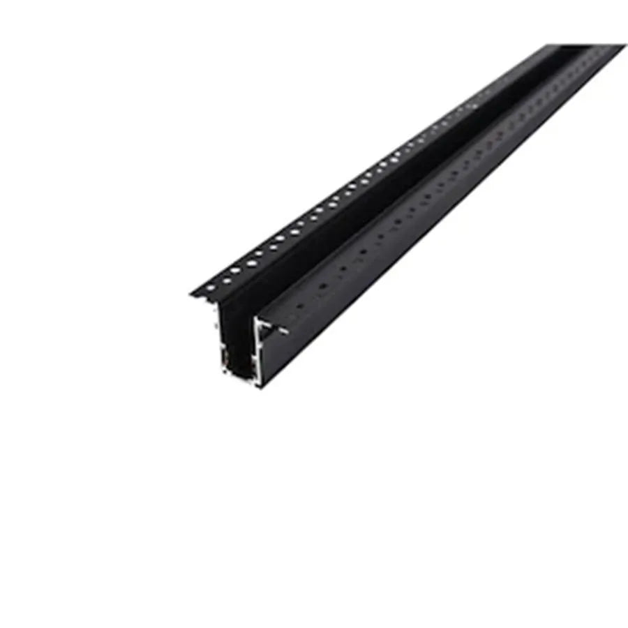 Binario da Incasso per Proiettori Magnetici, 2m, LED Nero Prodotti Default Title Alessandro Design