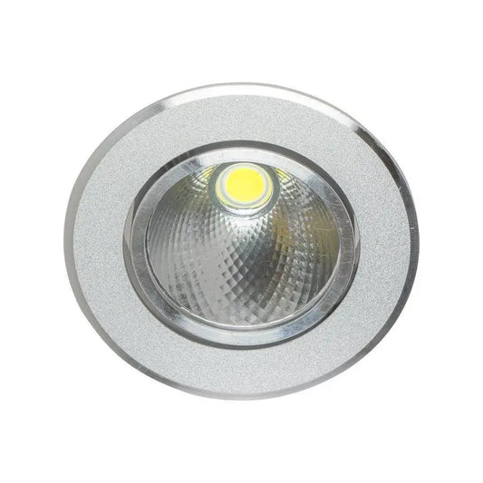 Faretto LED da incasso, 5W, Metallo, Argento Apparecchi di illuminazione Titolo predefinito Alessandro Design