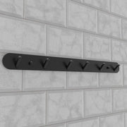 Porta Asciugamani e Accessori Bagno 45cm Alluminio Nero Titolo predefinito Alessandro Design