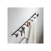Porta Asciugamani e Accessori Bagno Nero Arancio GJ619 Porta Asciugamani Titolo predefinito Alessandro Design