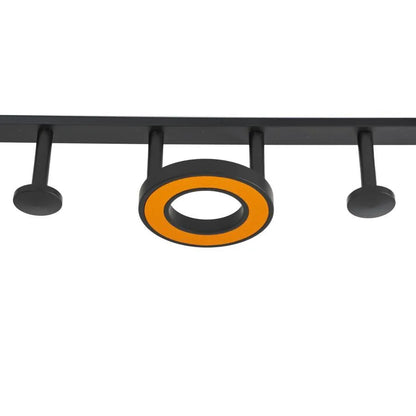 Porta Asciugamani e Accessori Bagno Nero Arancio GJ619 Porta Asciugamani Titolo predefinito Alessandro Design