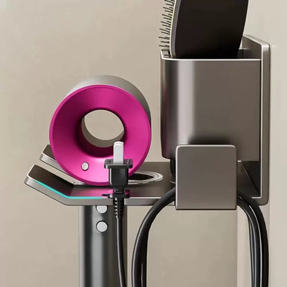 Feon Supporto e Accessori Bagno Metallico, Grigio Accessori Bagno Titolo predefinito Alessandro Design