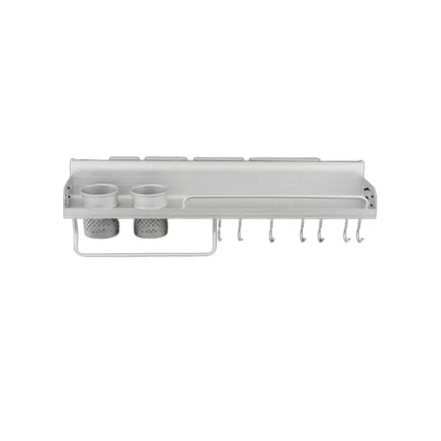 Supporto in Metallo per Utensili da Cucina, Raso, Metallo Titolo predefinito Alessandro Design