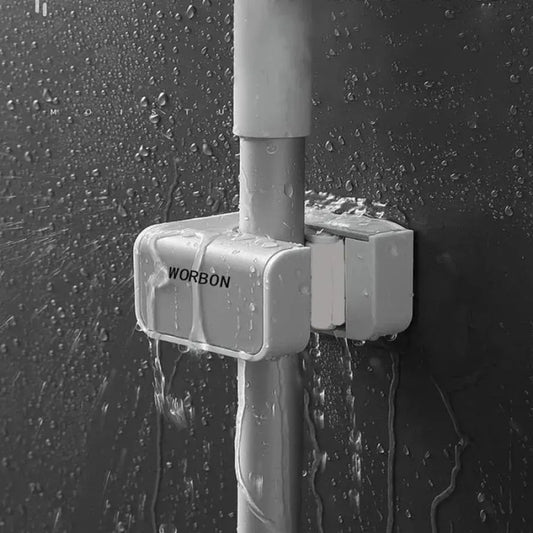 Supporto Multifunzione, Grigio, Accessori Bagno Autoadesivi Titolo predefinito Alessandro Design
