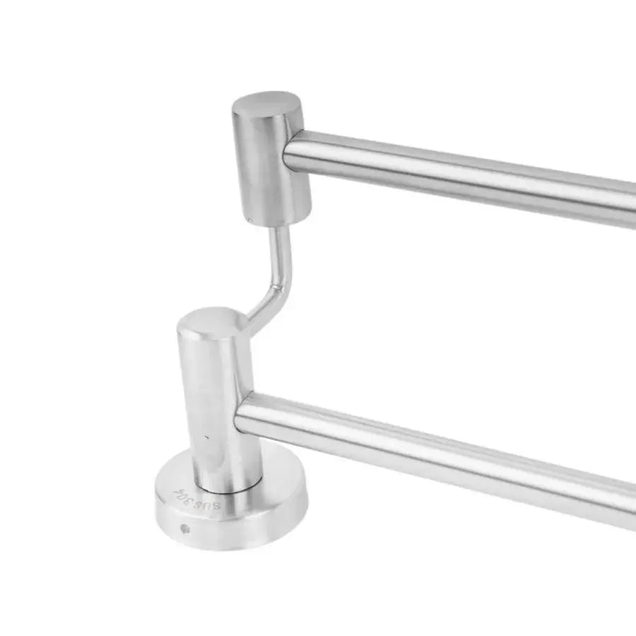 Portasciugamani in acciaio inox Portasciugamani da 60 cm Titolo predefinito Alessandro Design