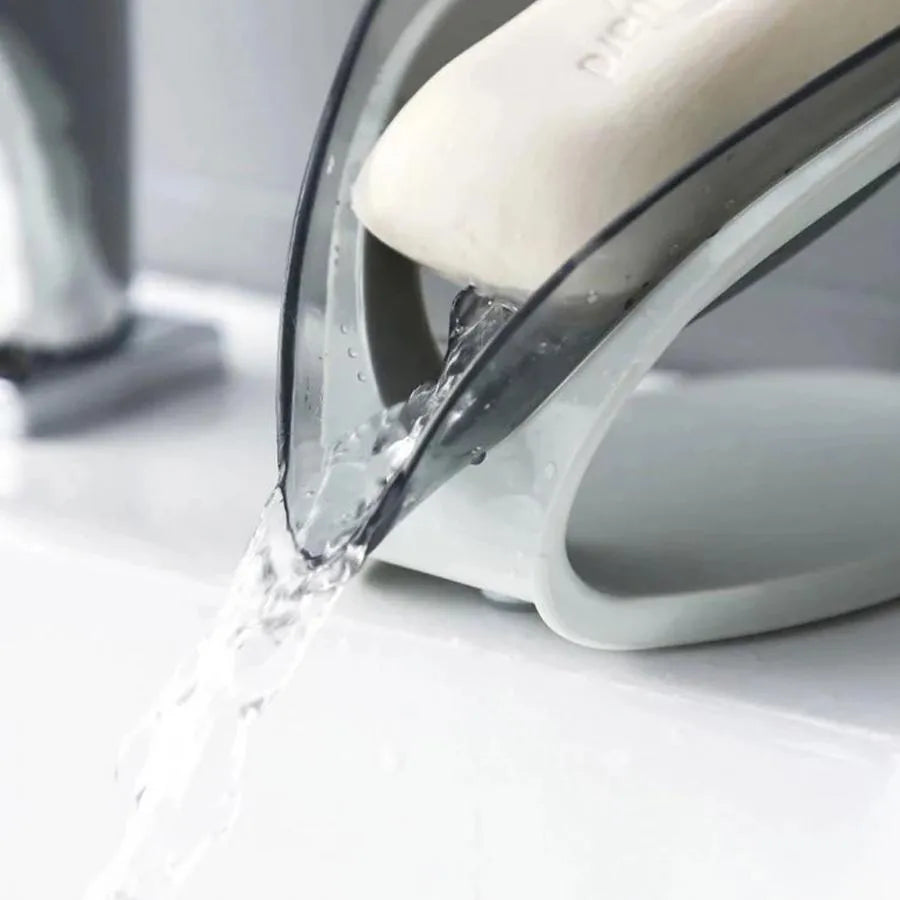 Portasapone con Piletta, Plastica, 14*13*8 cm, Rosa Accessori Bagno Titolo predefinito Alessandro Design