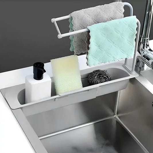 Supporto Telescopico per Lavabo, 50 cm, Bianco Accessori Bagno Titolo predefinito Alessandro Design