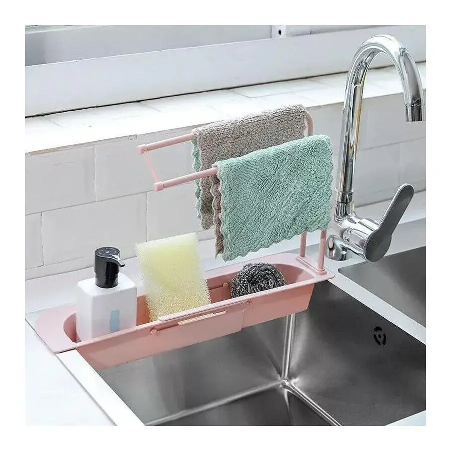 Supporto Telescopico per Lavabo, 50 cm Rosa Macaron Accessori Bagno Titolo predefinito Alessandro Design