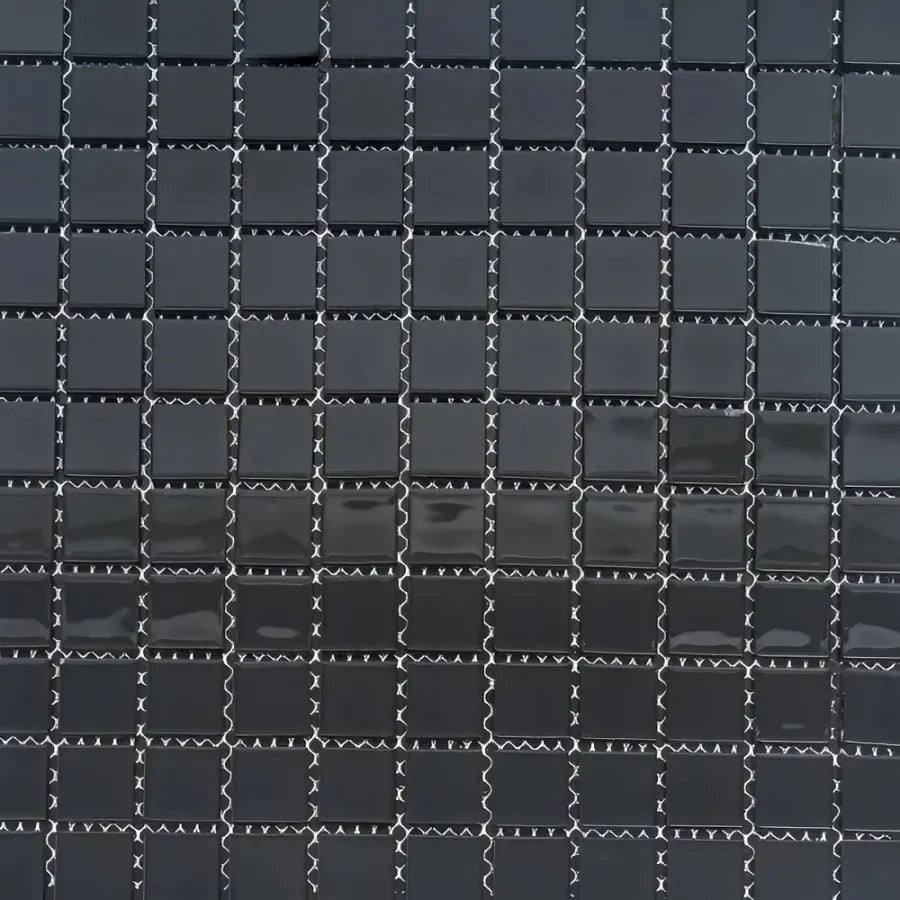 Carta da parati autoadesiva 3D, 30 cm*30 cm*0,3 cm, Vetro, Nero Titolo predefinito Alessandro Design