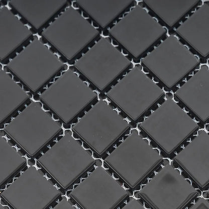 Carta da parati autoadesiva 3D, 30 cm*30 cm*0,3 cm, Vetro, Nero Titolo predefinito Alessandro Design