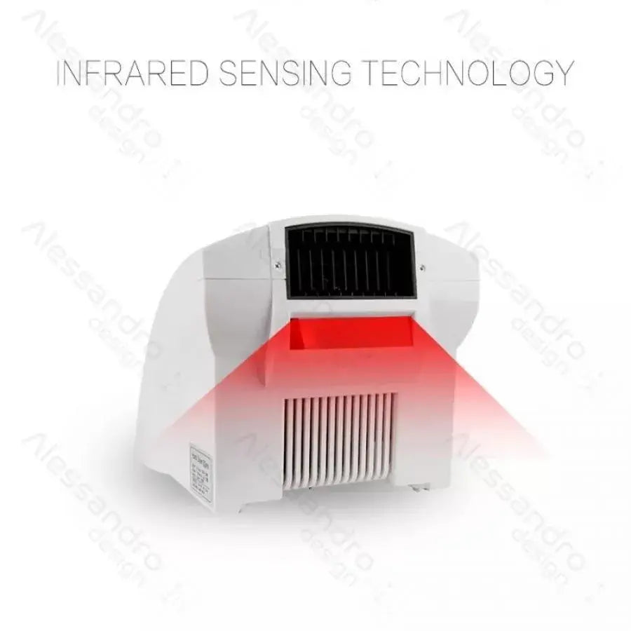 Asciugamani con Sensore, 1800W, Bianco, Abs Titolo predefinito Alessandro Design