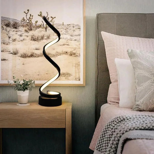 Lampada LED Afet 38W, Silicone e metallo, Lampade nere e titolo predefinito Alessandro Design