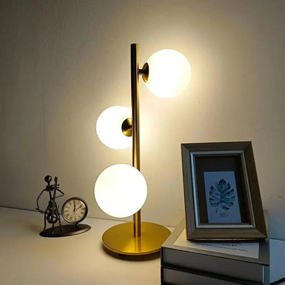 Veioza Mustafa 3x G9 Oro Bianco Veioze & Lampadare Titolo predefinito Alessandro Design