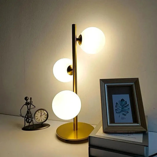 Veioza Mustafa 3x G9 Oro Bianco Veioze & Lampadare Titolo predefinito Alessandro Design