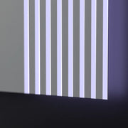Specchio LED rettangolare, 80x60cm, Infinity Frame Basic Touch 1005S-20A Titolo predefinito Alessandro Design