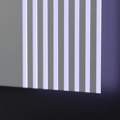 Specchio LED rettangolare, 80x60cm, Infinity Frame Basic Touch 1005S-20A Titolo predefinito Alessandro Design