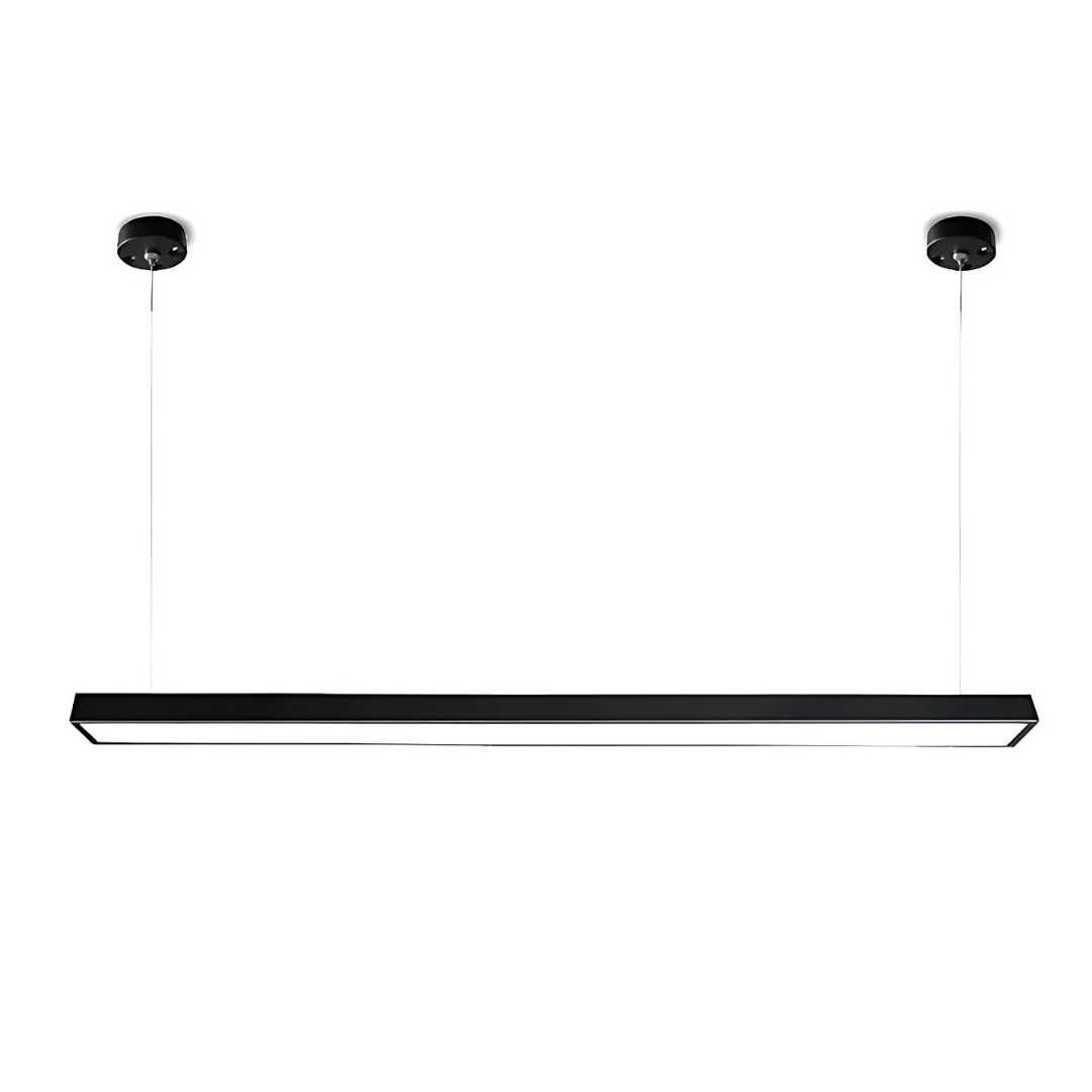 Lustra LED suspendata DARIN, 120cm, 23W, Inaltime Reglabila, Lumina Rece, Negru Lustre Moderne Default Title Alessandro Design