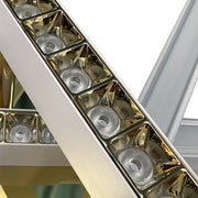 Lampadario LED con telecomando MAKOTO 144W, 6 Elementi, Lineare, Luce Fredda/Calda/Neutra, Dimmerabile, Bianco Oro Lampadari LED con Telecomando Titolo predefinito Alessandro Design